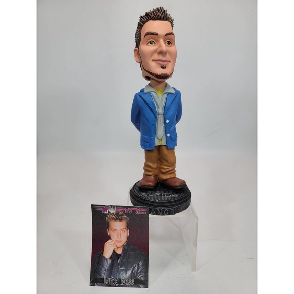 NSYNC Lance Bass Collectible Bobble Head Best Buy Exclusive From 2001 - Picture 4 of 9
